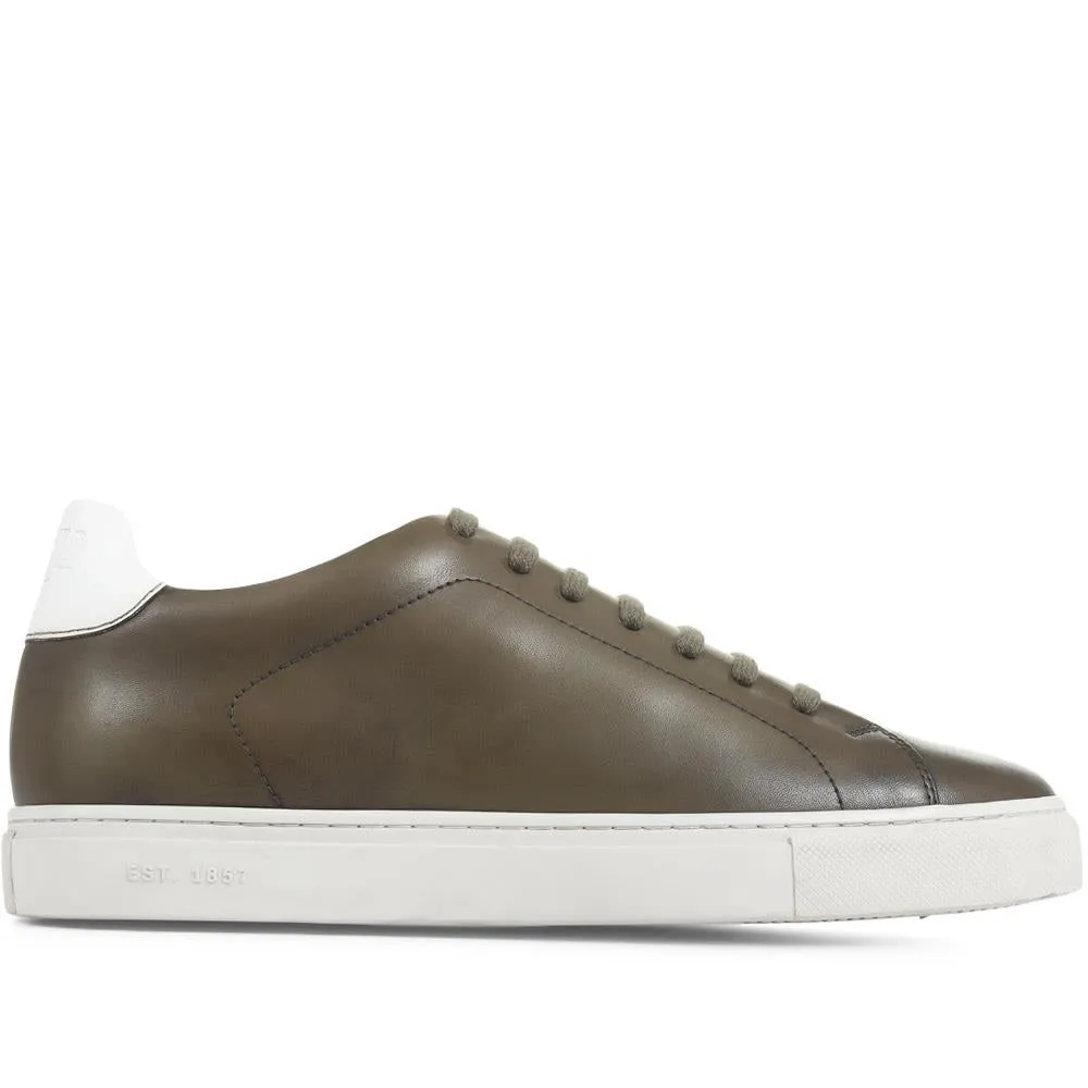 Singapore Leather Lace-Up Trainers - SINGAPORE / 322 065