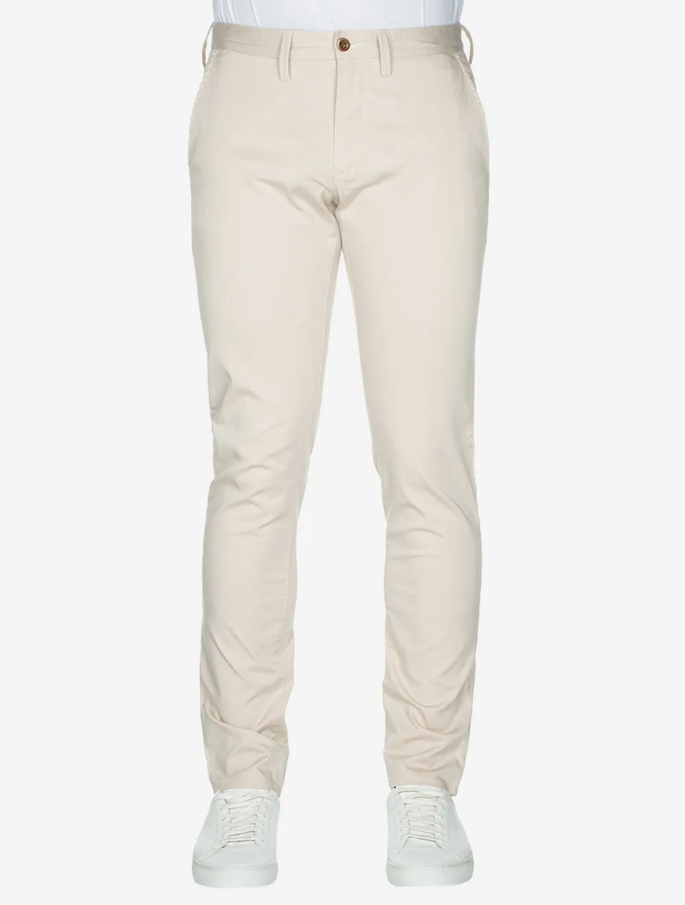 Slim Twill Chinos Putty