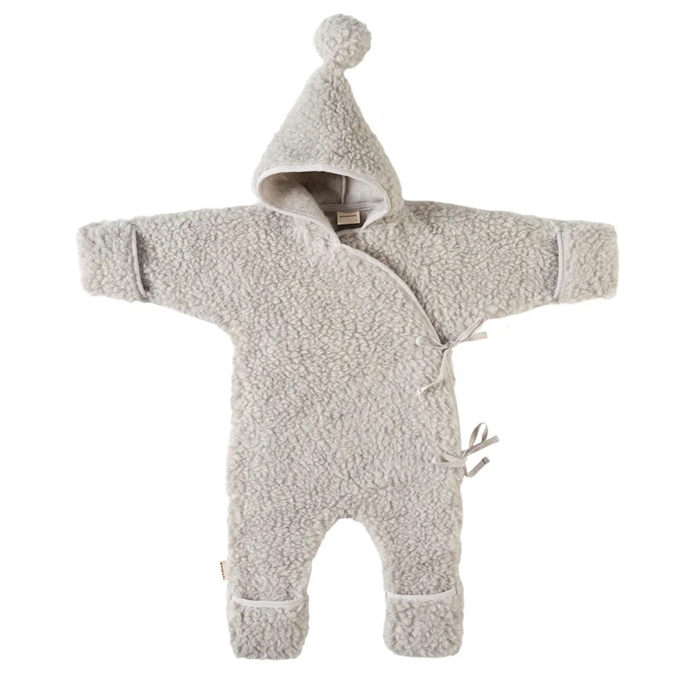 Snuggle suit - 100% Wool - Cloud