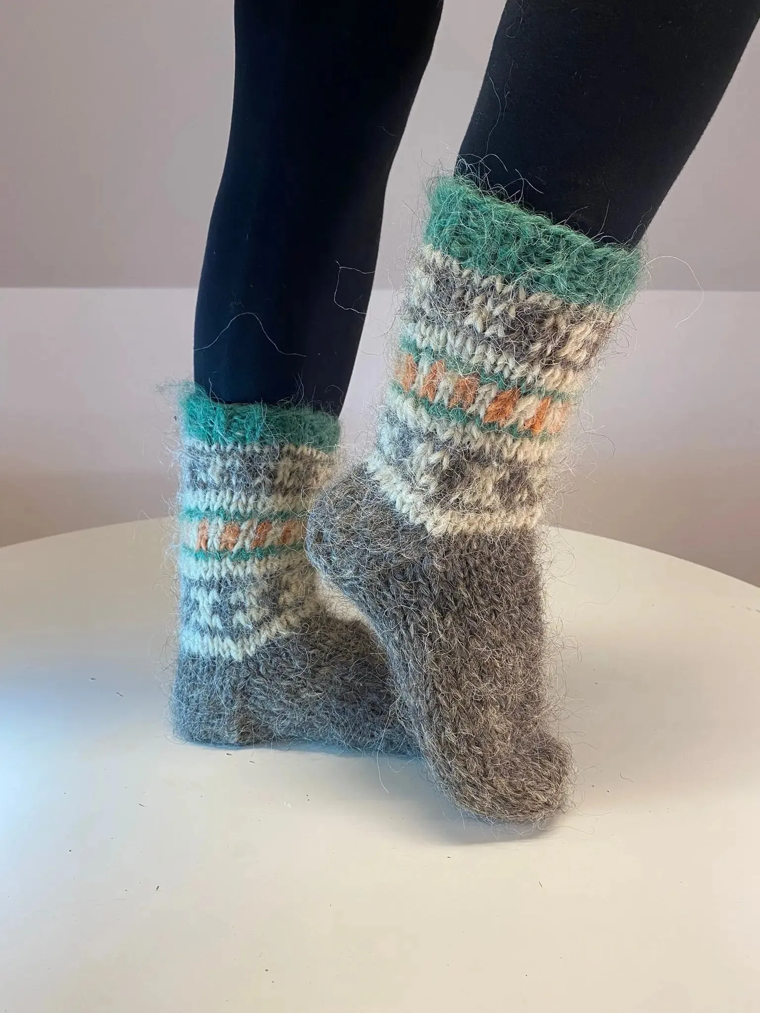 Socks Knitted Wool