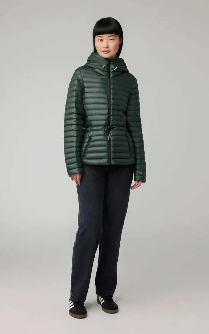 SOIA&KYO AYLEEN - Sustainable Slim-Fit Ultra-Lightweight Down Jacket With Hood