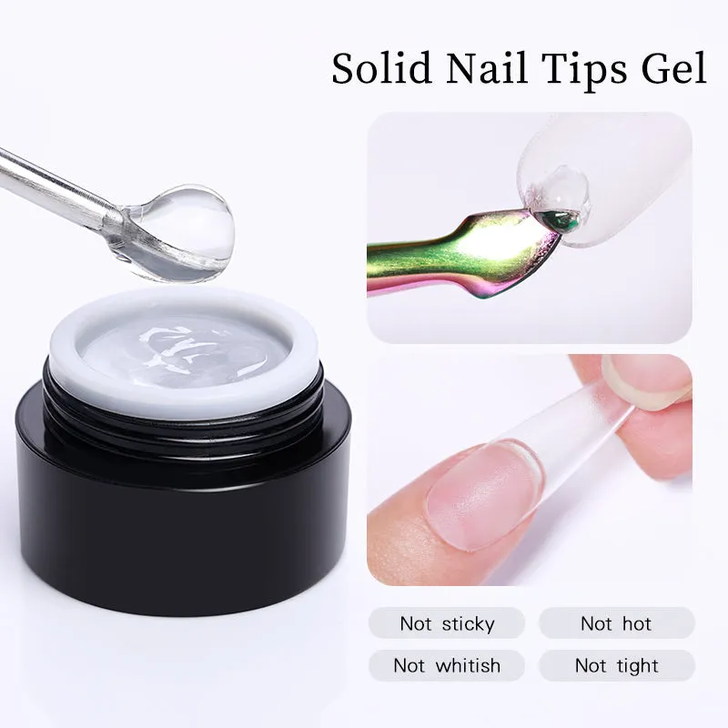 Solid Nail Tips Gel Born Pretty