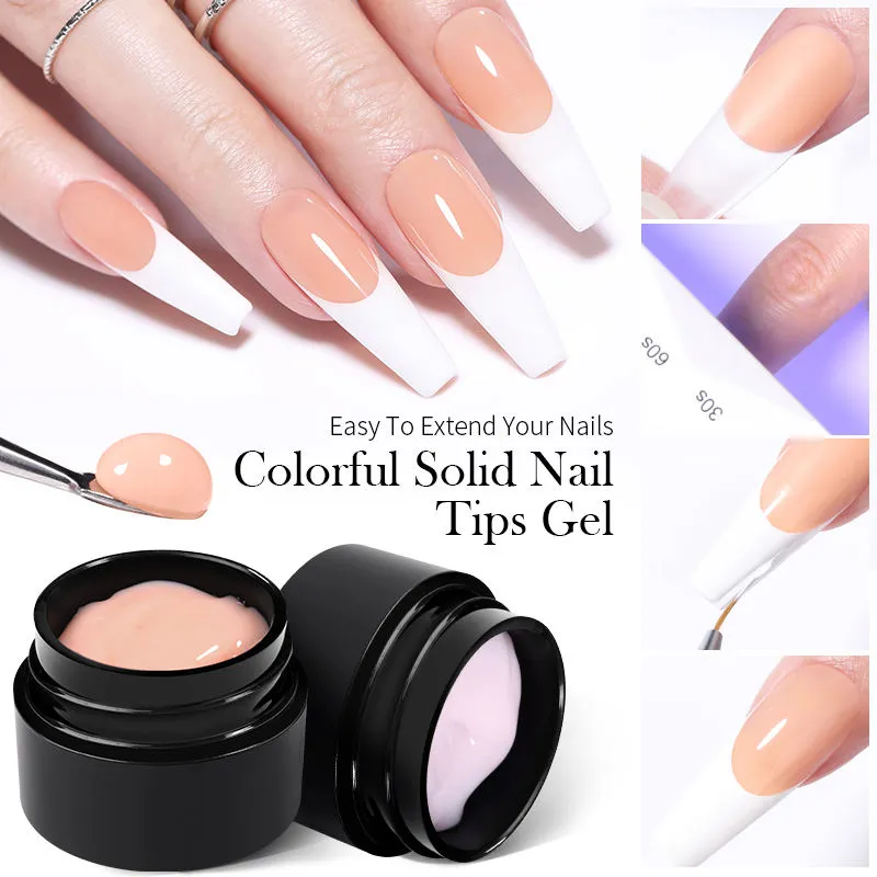 Solid Nail Tips Gel Born Pretty