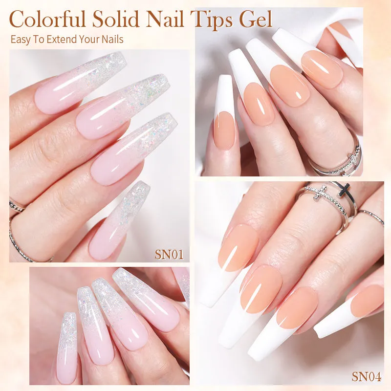 Solid Nail Tips Gel Born Pretty