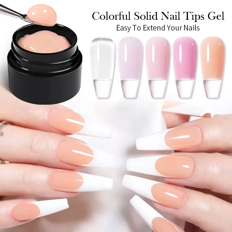 Solid Nail Tips Gel Born Pretty