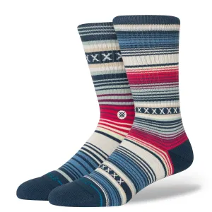 Stance Curren St Crew Socks (Navy)