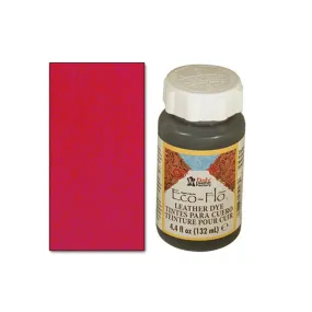 Tandy Leather 2600-11  Eco-Flo Leather Dye | Color Scarlet Red | 4oz