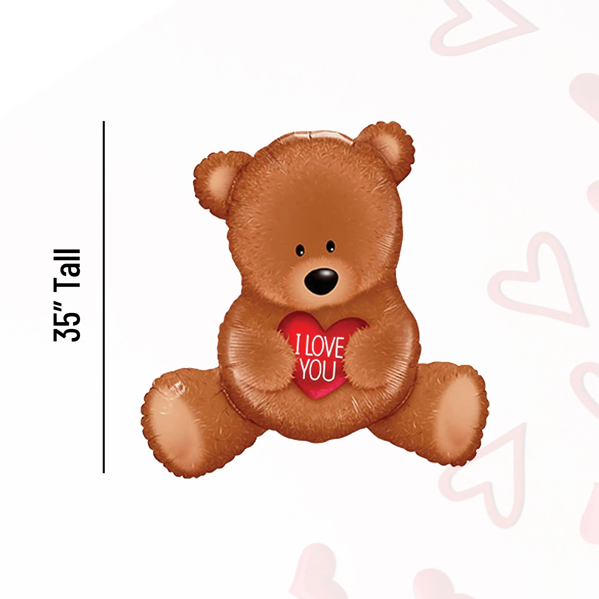 Teddy Bear Mylar Balloon (35 inches)