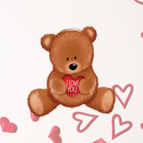 Teddy Bear Mylar Balloon (35 inches)