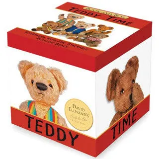 Teddy Time Book & Blocks Set