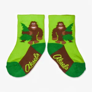 Toddler Bigfoot Tree Hugger Socks