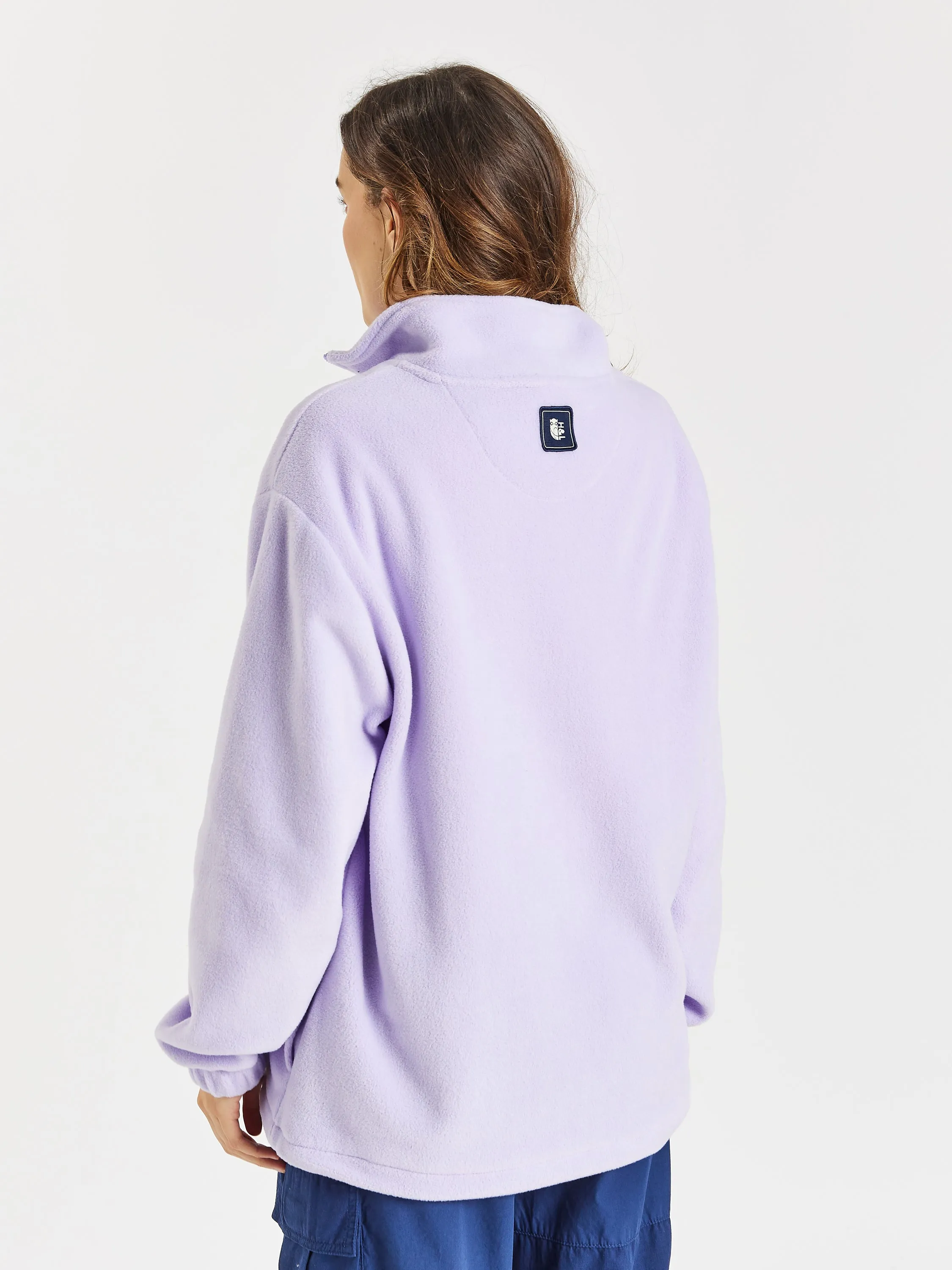 Tribe 1/4 Zip Fleece Lavender