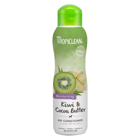 Tropiclean Moisturizing Kiwi & Cocoa Butter Pet Conditioner 12oz