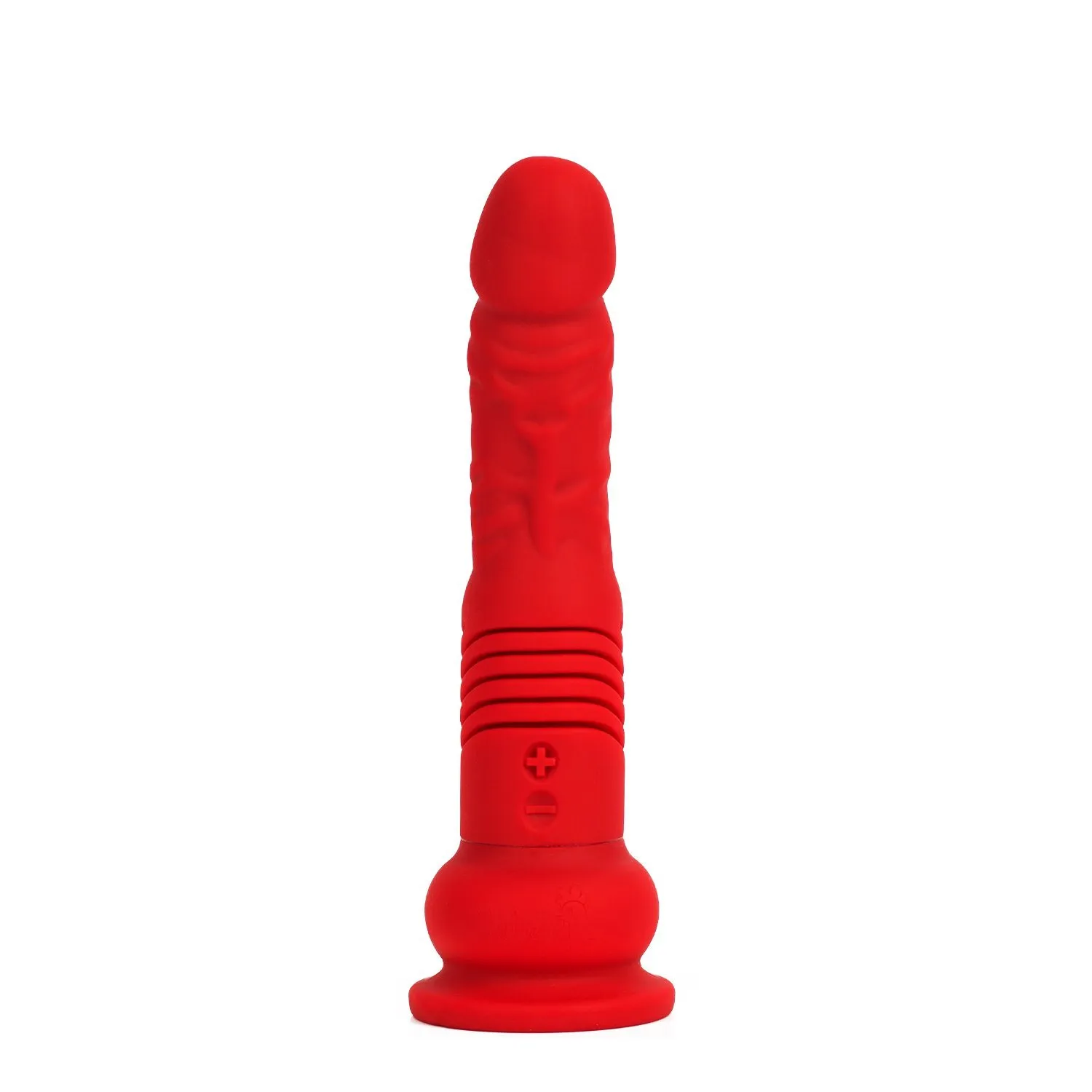 Velvet Thruster Mini Teddy Self-Propelled Thrusting Dildo with Suction Base