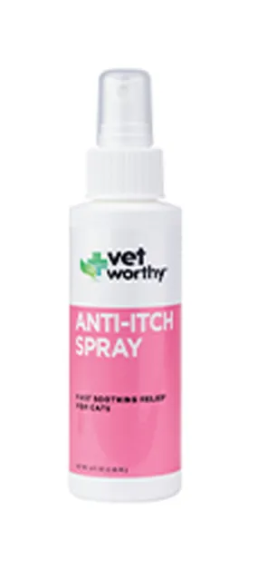 Vet Worthy Anti-Itch Spray for Cats 4oz