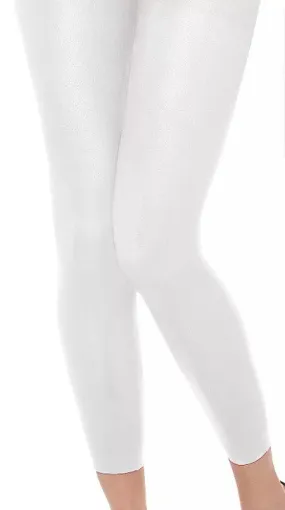 White Footless Tights | Adult