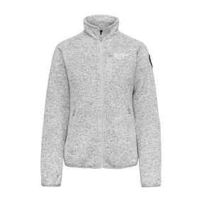 Women's Fleece Jacket - Light Grey