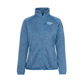 Women's Fleece Jacket - Steel Blue