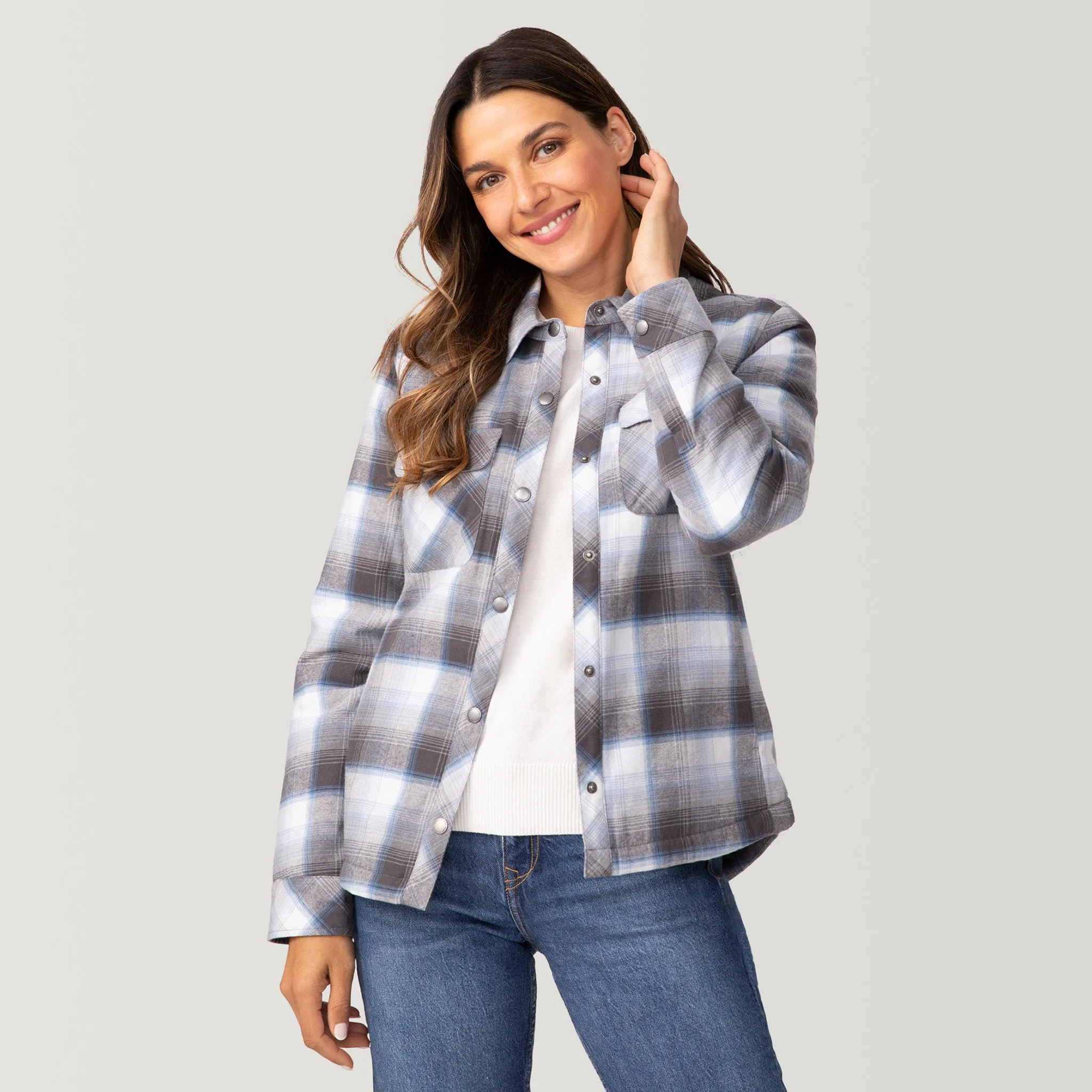 Women's Koshi Adirondack Flannel Shirt Jacket