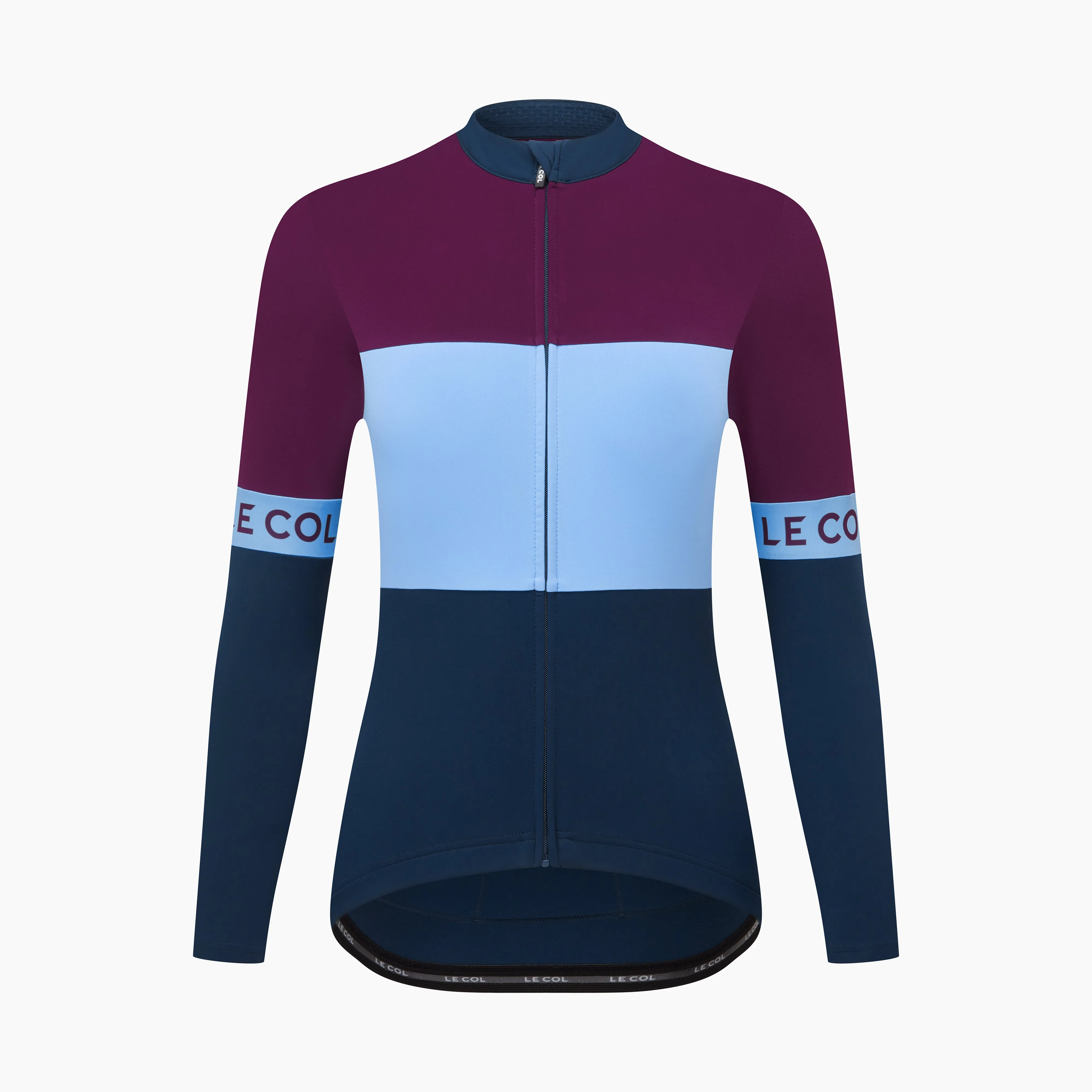 Womens Sport Tricolour Long Sleeve Jersey