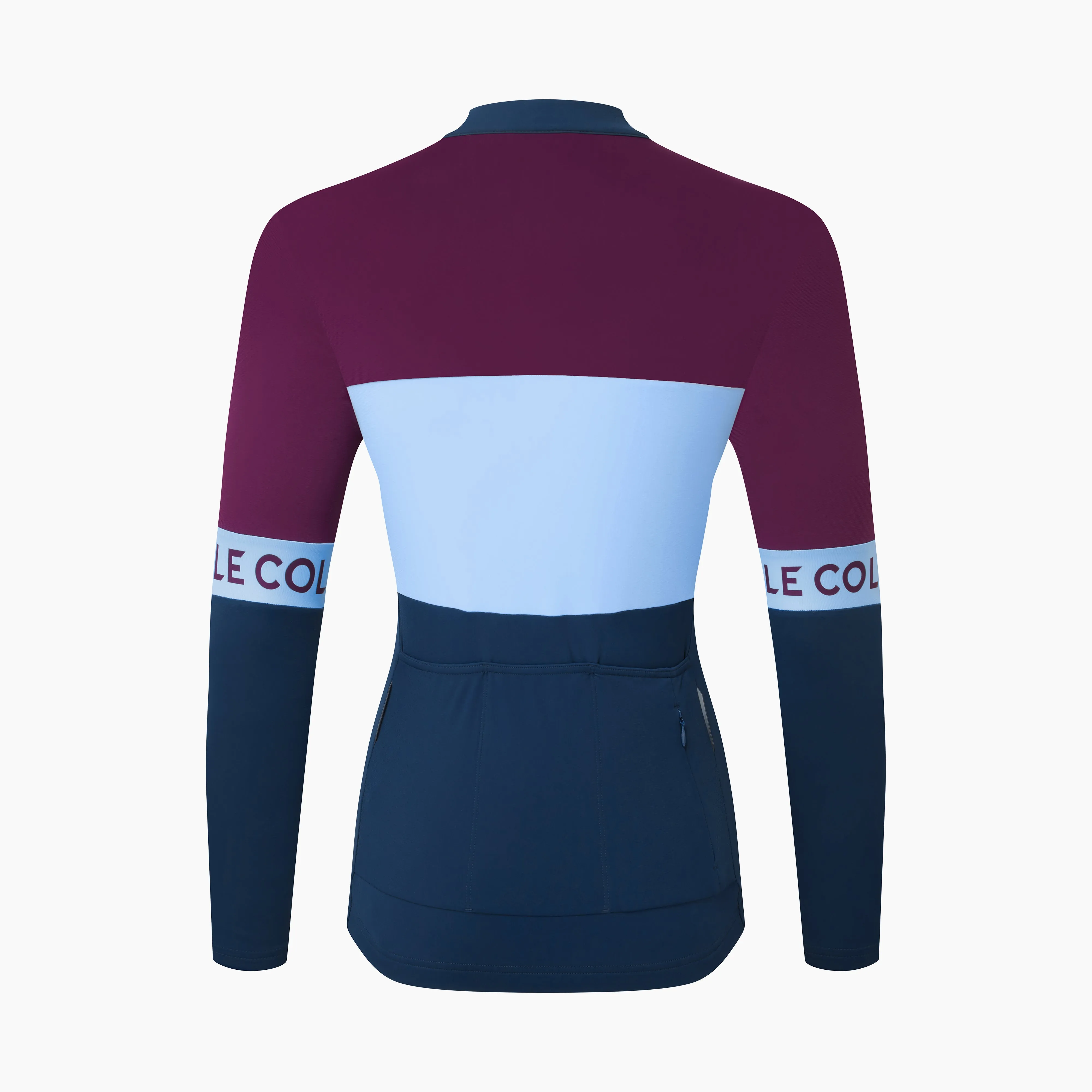 Womens Sport Tricolour Long Sleeve Jersey