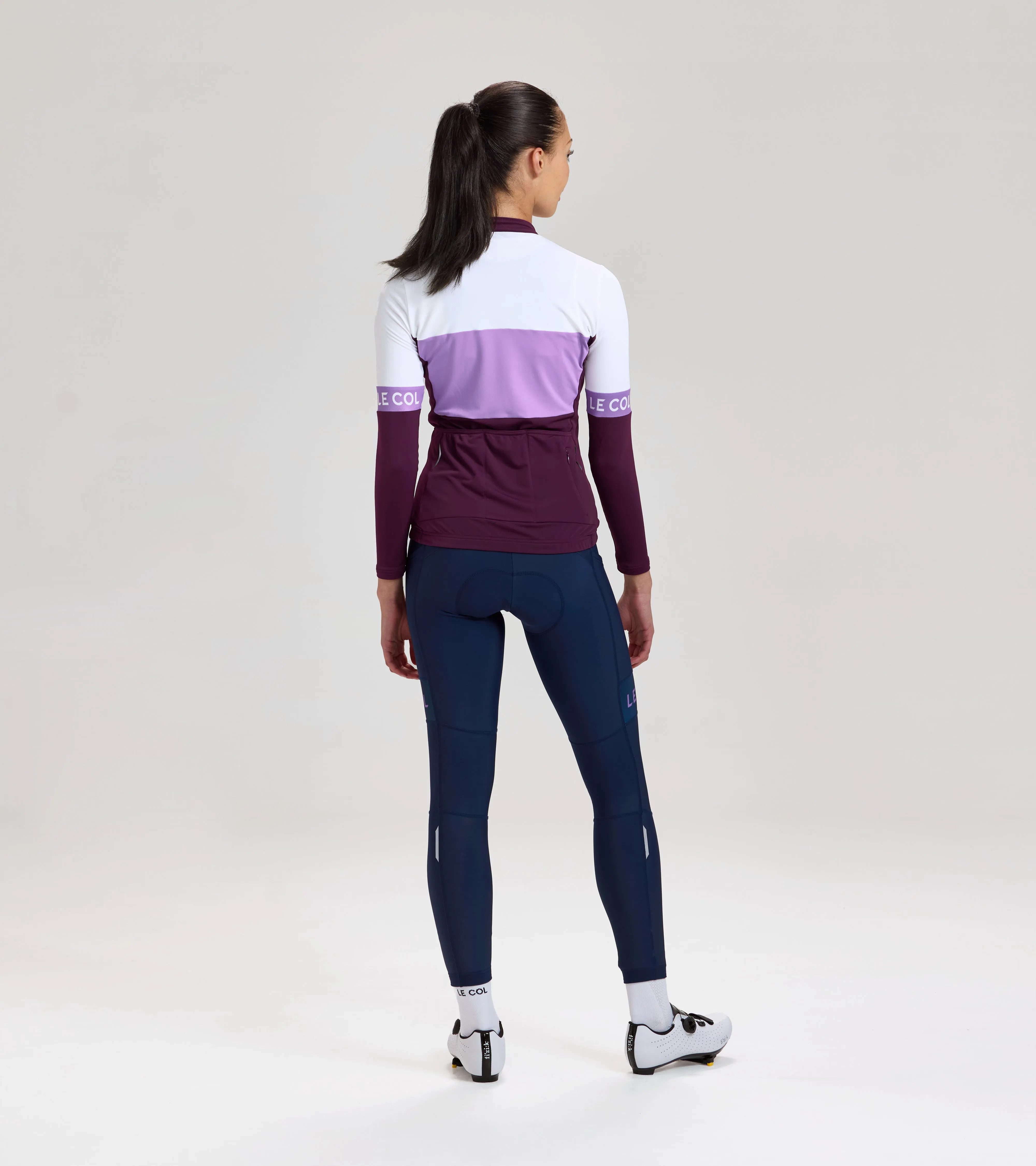 Womens Sport Tricolour Long Sleeve Jersey