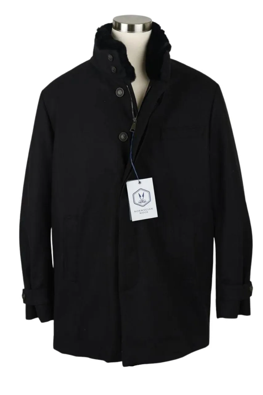 Wool Down Filled Waterproof Dress Coat