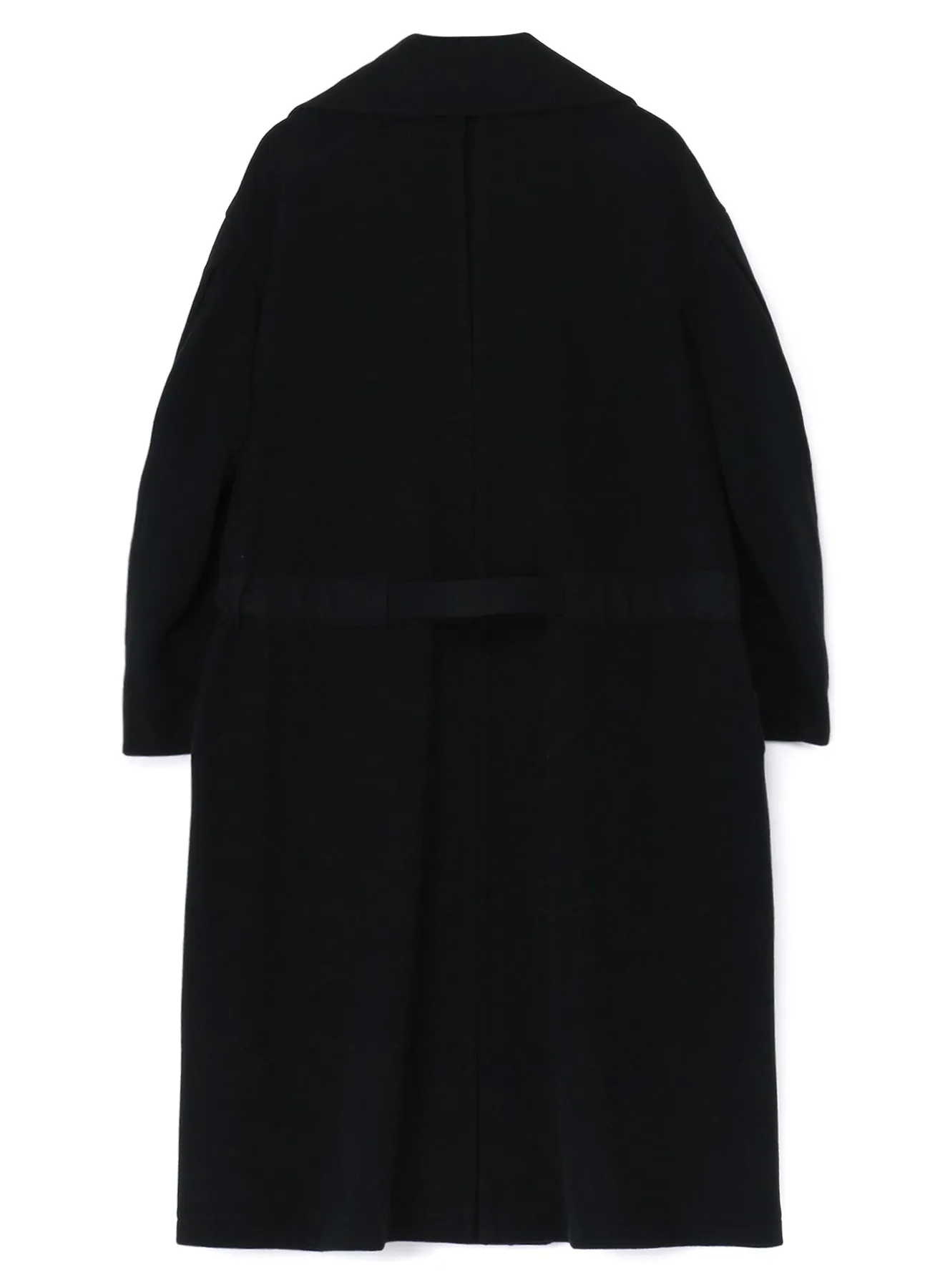 WOOL MOSSER WAIST STRING COAT