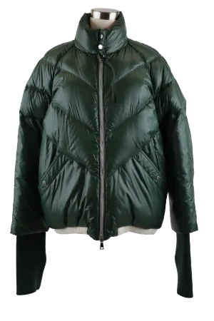 Yalou Quilted Down Puffer Jacket